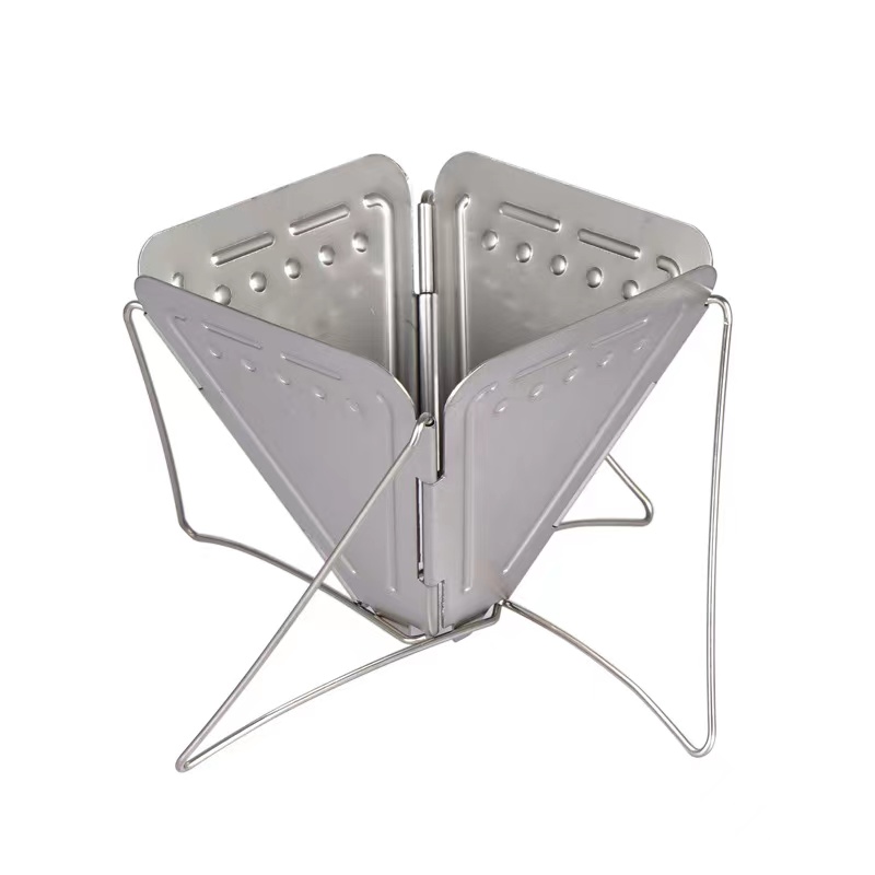 Stainless Steel Coffee Dripper, Foldable, Camping, Coffee Drip Rack