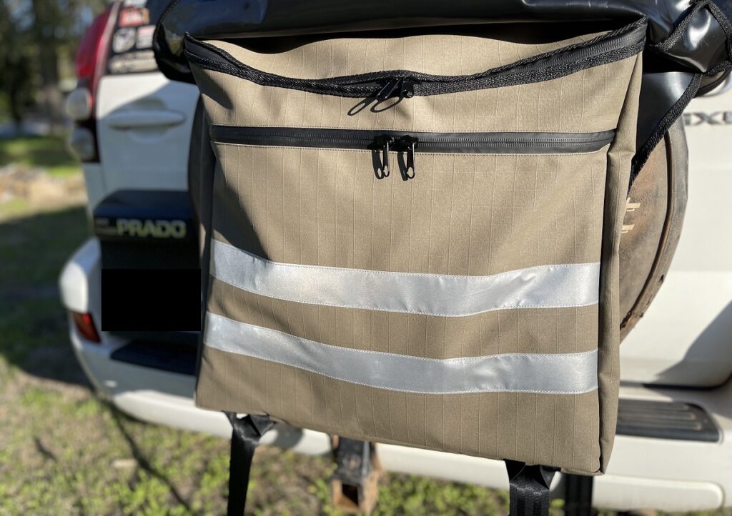 4WD Rear Wheel Storage Bag, Rear Wheel Bin Bag, Spare Wheel Bag, Universal Fit Custom Outdoors