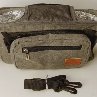 Baby Stroller Pram Organiser Insulated Bottle holder