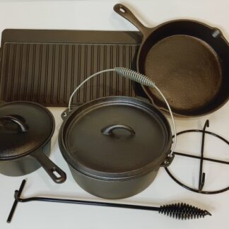 Cast Iron camp cookware set