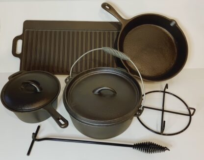 Cast Iron camp cookware set