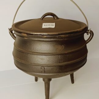 Cast Iron Potjie camp oven