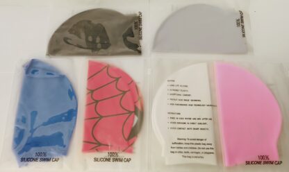 Silicons Swim Caps (qty 3)